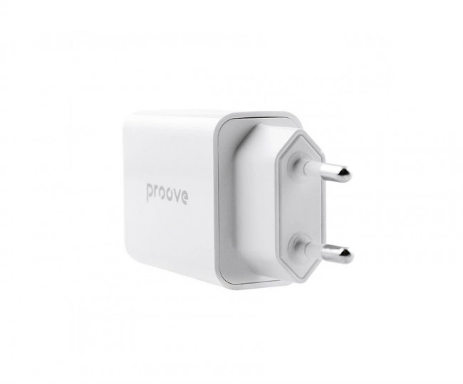 МЗП Proove Rapid 20W (Type-C + USB) (white)